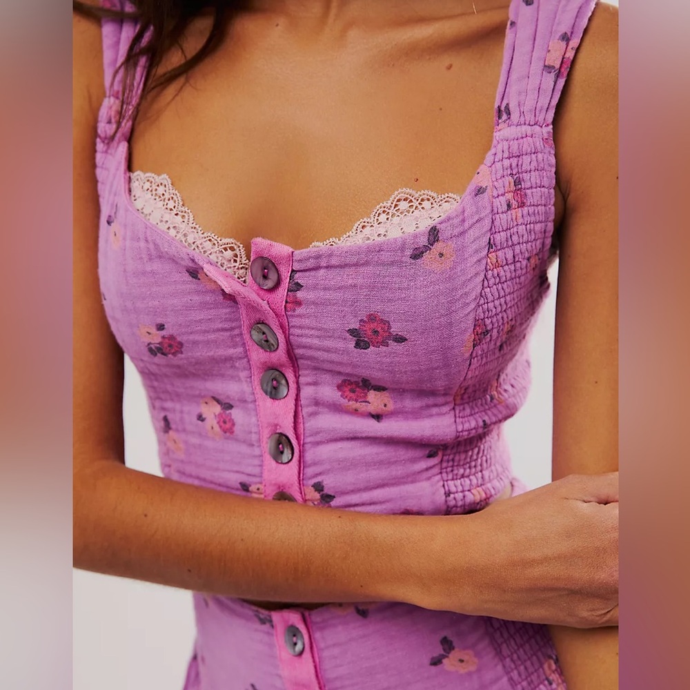 NWT: Free People Iris Corset Top
